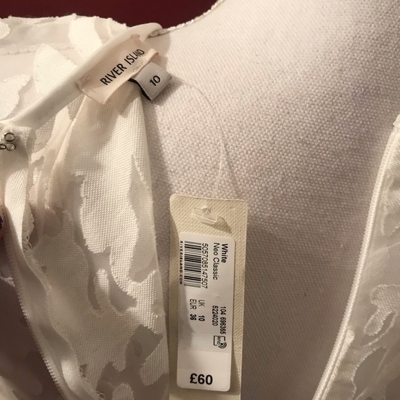 river island dress white lace - Picture 4 of 6